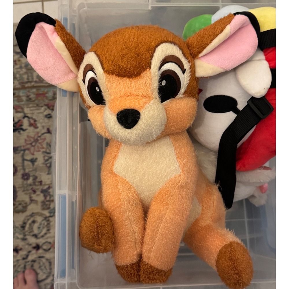 Disney‎ Bambi Plush 15" SEGA Prize Plushie Stuffed Animal Toy Deer Cute